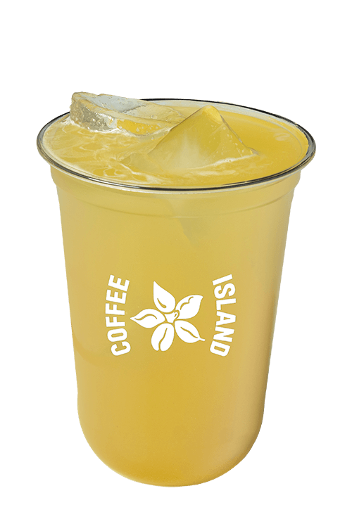 Refresh tea white tea with lime & ginger 16oz - Glacé | Coffee Island